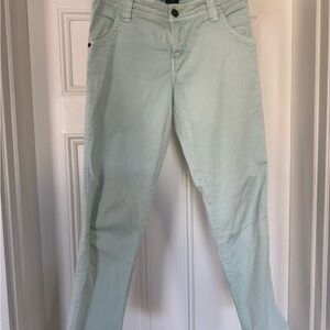 Sanctuary Light Mint Skinny Cropped Low Rise Jeans 27